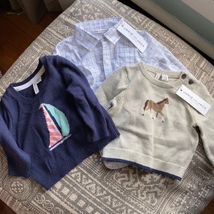 Janie and Jack 3-6 Month Lot